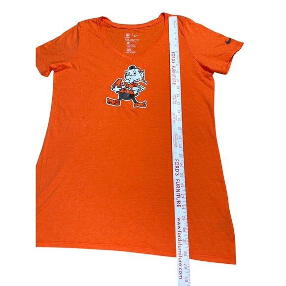 Nike Cleveland Browns Throwback Primary Logo Tshirt Orange Large NFL Team Merch. - Picture 6 of 10
